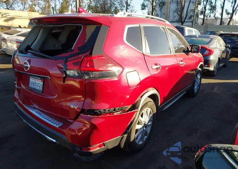 2017 Nissan Rogue Sv из США, поврежденный, VIN JN8AT2MT8HW406617